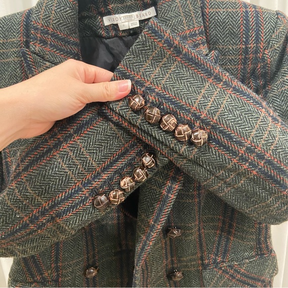 Veronica Beard Plaid Miller Dickey Jacket - Picture 9 of 9